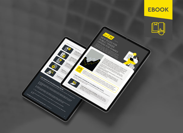 Ebook: what changes in the rules regarding public offerings (OPAs) starting in October?