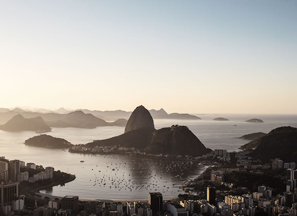 View from the top of the sugar loaf